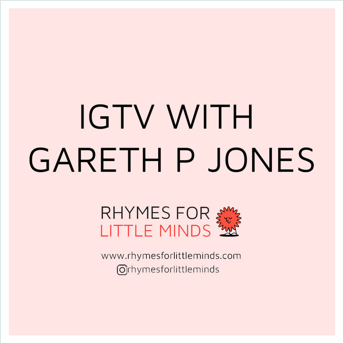 IGTV with author Gareth P Jones