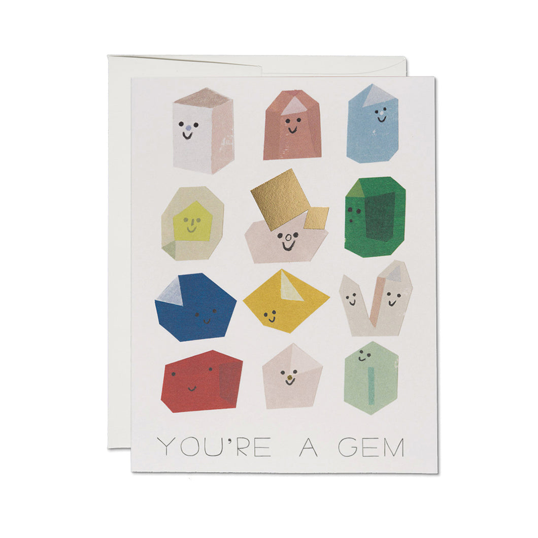 You're A Gem Greeting Card by Christian Robinson