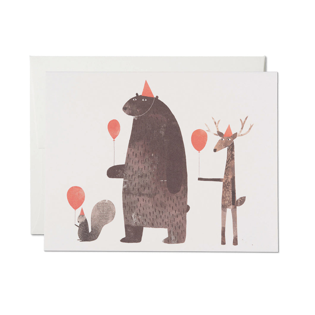 Party Animals Greeting Card by Jon Klassen